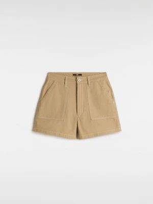 Vans - Szorty Union, female, Beżowy, Size: