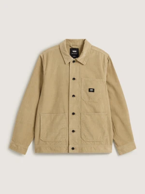Vans - Sztruksowa kurtka Drill Chore, male, Beżowy, Size: