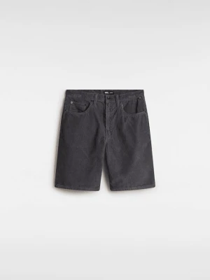 Vans - Sztruksowe szorty Check-5, male, Szary, Size: