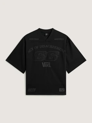 Vans - T-shirt A.O.D. by Slam Jam Mesh, Człowiek, Czarny