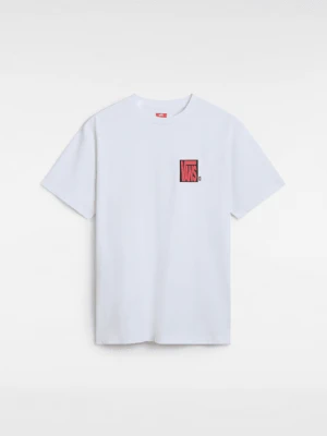 Vans - T-shirt Ave, male, Biały, Size: