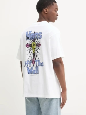 Vans t-shirt bawełniany biały