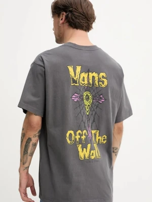 Vans t-shirt bawełniany szary