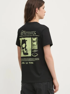 Vans t-shirt bawełniany czarny