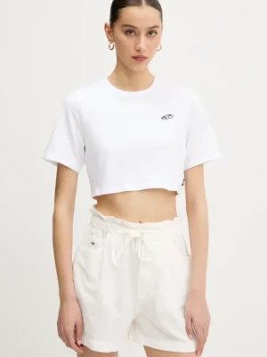 Vans t-shirt bawełniany damski kolor biały VN000P5VWHT1