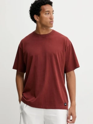 Vans t-shirt bawełniany męski kolor pomarańczowy gładki VN000PFJNB31