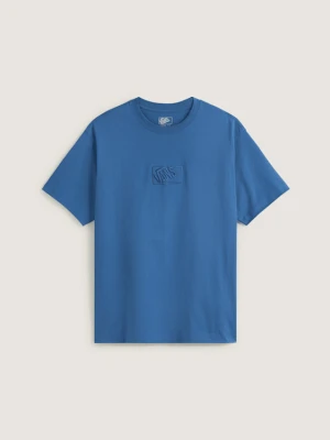Vans - T-shirt Blocked Box, male, Niebieski, Size: