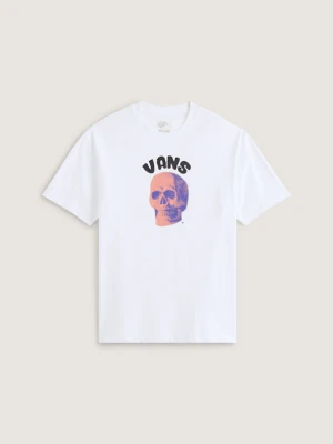 Vans - T-shirt Bone Head Loose, male, Biały, Size: