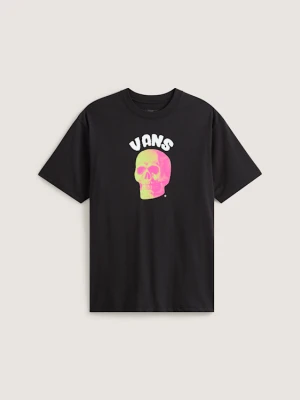 Vans - T-shirt Bone Head Loose, male, Czarny, Size: