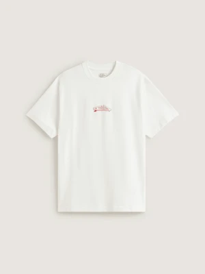 Vans - T-shirt Buckled, male, Biały, Size: