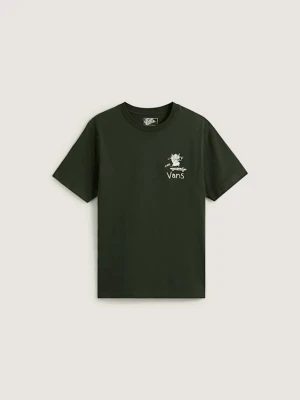 Vans - T-shirt By Board Gangunisex, Zielony, Size: