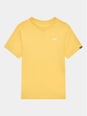 Vans T-Shirt By Left Chest Tee Boys VN0A4MQ3 Żółty Regular Fit