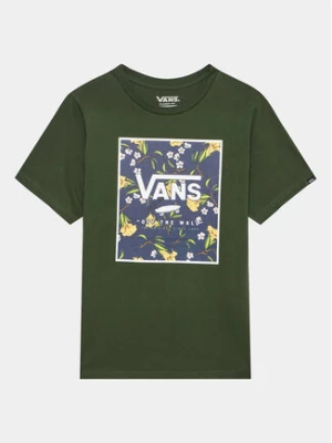 Vans T-Shirt By Print Box Boys VN0A318N Khaki Regular Fit