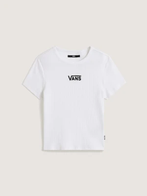 Vans - T-shirt Cameron, female, Biały, Size: