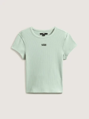 Vans - T-shirt Cameron, female, Zielony, Size: