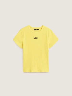 Vans - T-shirt Cameron, female, Żółty, Size: