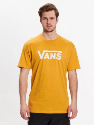 Vans T-Shirt Classic VN000GGG Żółty Classic Fit