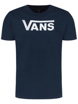 Vans T-Shirt Classic VN000GGGNAV1 Granatowy Classic Fit