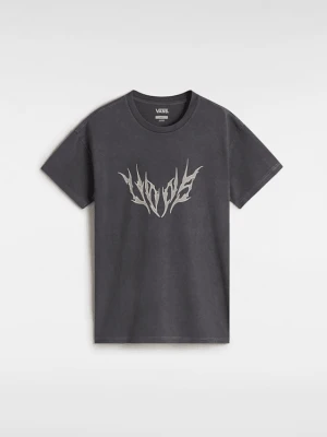 Vans - T-shirt Conduit, female, Szary, Size: