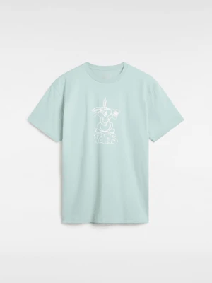 Vans - T-shirt Crazy Eddy, male, Niebieski, Size: