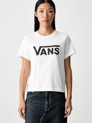 Vans T-shirt damski bawełniany biały