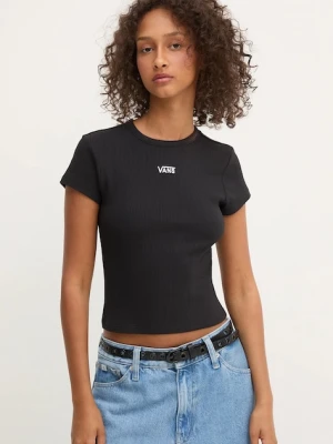 Vans t-shirt damski kolor czarny VN000RD1BLK1