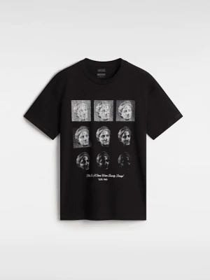 Vans - T-shirt Decay, female, Czarny, Size: