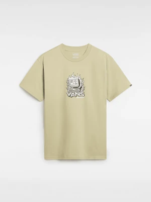 Vans - T-shirt Digital Repair, male, Beżowy, Size: