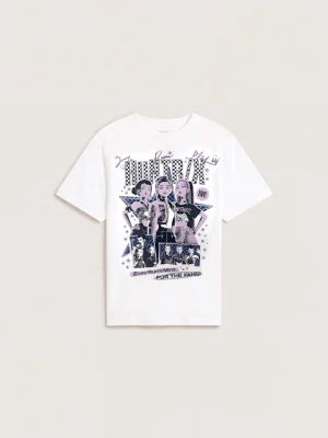 Vans - T-shirt dla dzieci KPop Demon Hunters x Vans For The Fansunisex, Biały