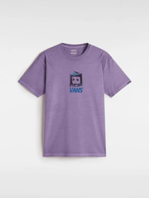 Vans - T-shirt Dollface, male, Fioletowy, Size: