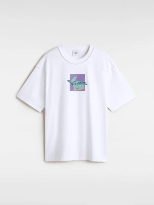 Vans - T-shirt Down the Rabbit Hole, male, Biały, Size: