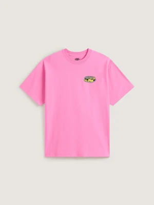 Vans - T-shirt Downside, male, Różowy, Size: