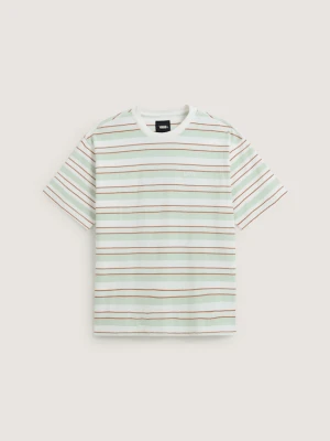 Vans - T-shirt dzianinowy Pismo, male, Biały