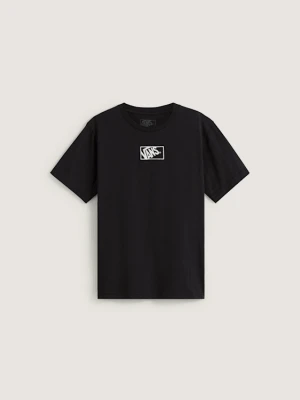Vans - T-shirt dziecięcy Blocked Box (8-14 lat)unisex, Czarny, Size: