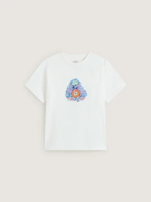 Vans - T-shirt dziecięcy Boom Rascal (8-14 lat)unisex, Biały, Size: