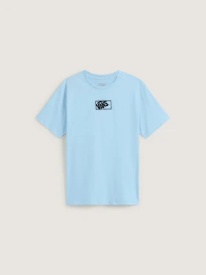 Vans - T-shirt dziecięcy By Blocked Box (8-14 lat)unisex, Niebieski, Size: