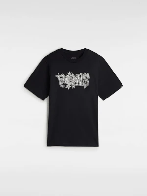 Vans - T-shirt dziecięcy Jangled (8-14 lat)unisex, Czarny, Size: