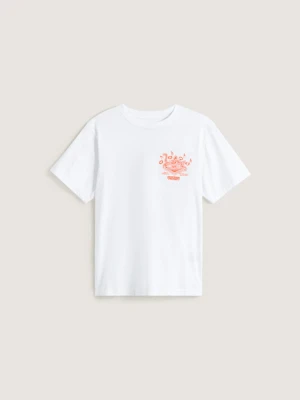 Vans - T-shirt dziecięcy Scratched Records (8-14 lat)unisex, Biały, Size: