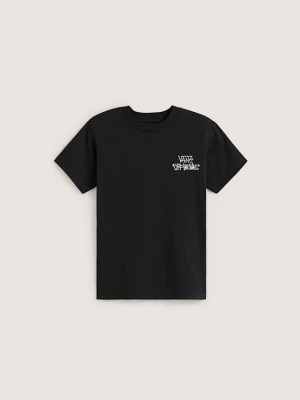 Vans - T-shirt dziecięcy Stomper (8-14 lat)unisex, Czarny, Size: