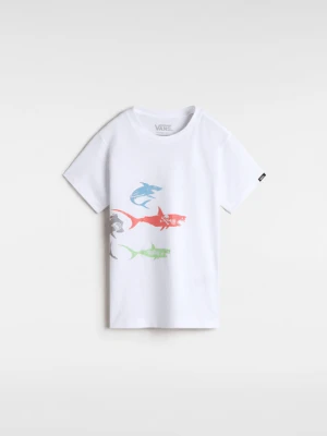 Vans - T-shirt dziecięcy The Pack (2-8 lat)unisex, Biały, Size: