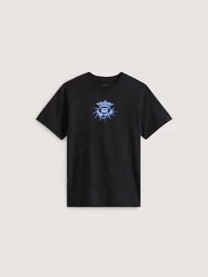 Vans - T-shirt dziecięcy Torched Logo (8-14 lat)unisex, Czarny, Size: