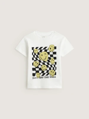 Vans - T-shirt dziecięcy Twisted Joy (2-8 lat)unisex, Biały, Size: