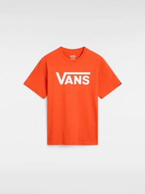 Vans - T-shirt dziecięcy Vans Classic (8-14 lat)unisex, Pomarańczowy, Size: