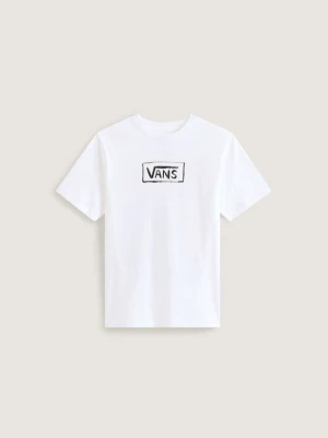 Vans - T-shirt dziecięcy Vans On Canvas (8-14 lat)unisex, Biały, Size: