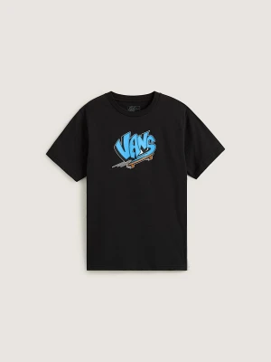 Vans - T-shirt dziecięcy Vans Sk8 (8-14 lat)unisex, Czarny