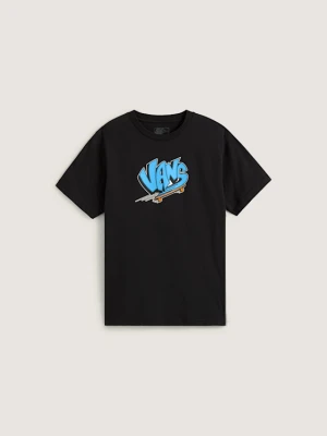 Vans - T-shirt dziecięcy Vans Sk8 (8-14 lat)unisex, Czarny, Size: