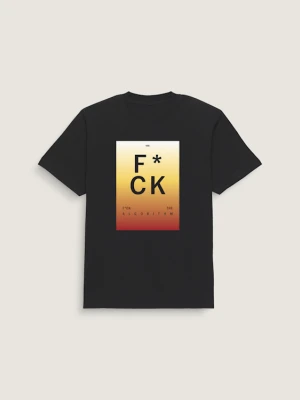 Vans - T-shirt F*ck The Algorithm, male, Czarny, Size: