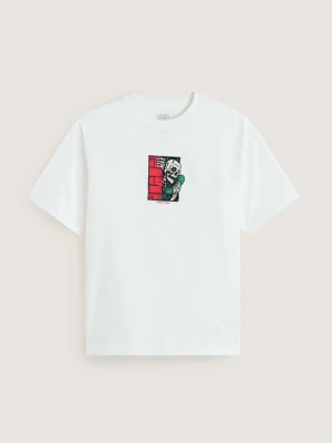 Vans - T-shirt Feel So Alive, male, Biały, Size: