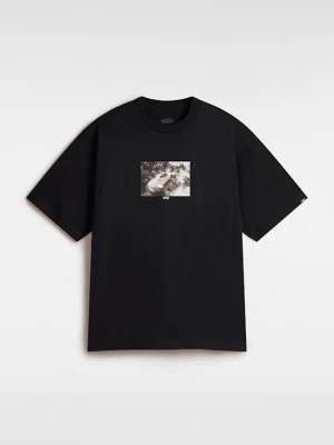 Vans - T-shirt Flammable, male, Czarny, Size: