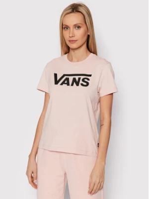 Vans T-Shirt Flying Crew VN0A3UP4 Różowy Regular Fit